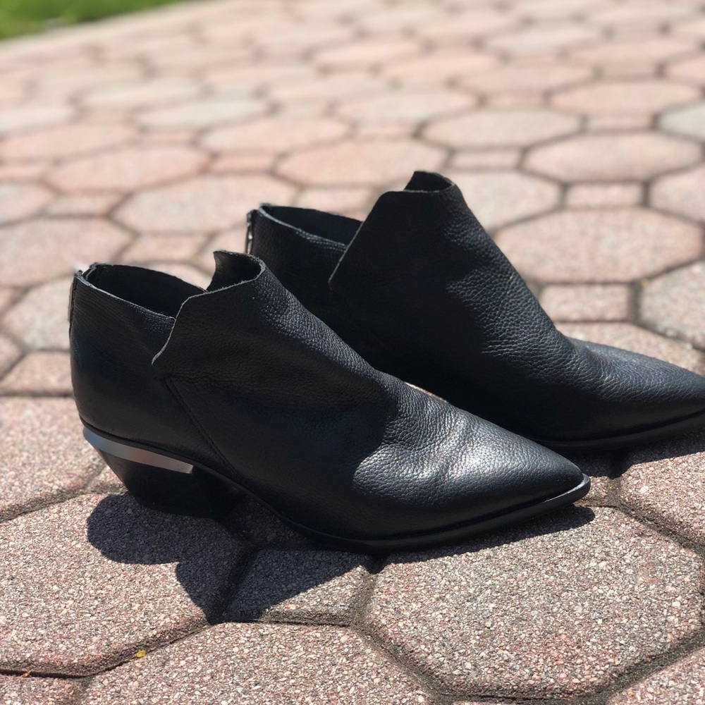 Black Dolce Vita Pointy Marca Ankle Bootie